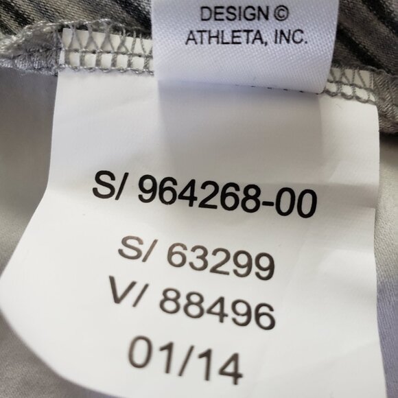 Athleta Skirt 2X Black and Gray - Picture 5 of 5